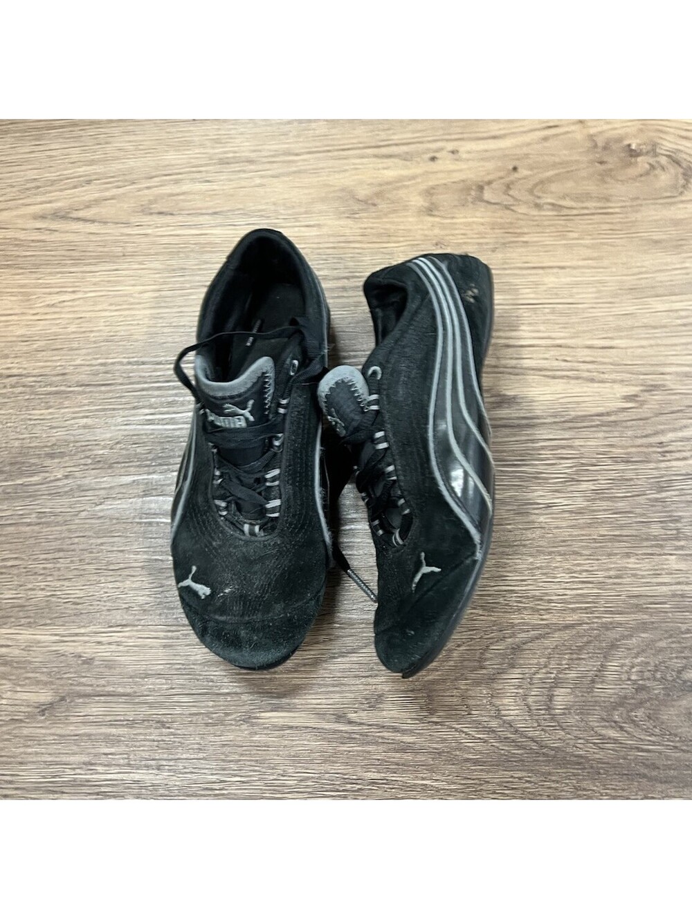 Puma Vintage Black Suede Sneakers US 7